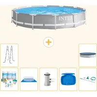 Intex Struttura per piscina a forma di prisma - 366x76 cm - composta da 8 elementi - modello S20525