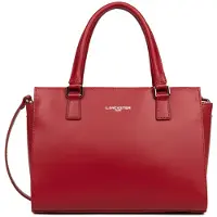 LANCASTER PARIS Borsa a mano 'Smooth' rosso