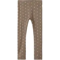 Name it Leggings 'NMFLONA' crema / talpa