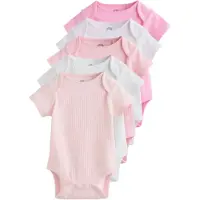 Next Tutina / body per bambino rosa / cipria / bianco