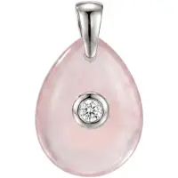 Purelei Ciondolo 'Natural Grace' rosa chiaro / argento