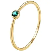 Dear Me Anello 'Emerald Touch' oro