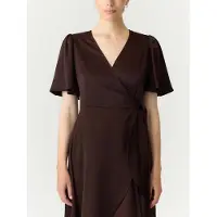 Y.A.S Vestito Midi A Maniche Corte Thea