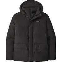 Patagonia Sisar Down Hoody Jacket Giacca in piumino Uomo (L, nero)