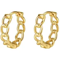 Dear Me Orecchini 'Infinite Chain' oro