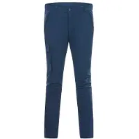 Regatta Kid's Tech Mountain Trousers Pantaloni da trekking Bambini (7-8 Years, blu)
