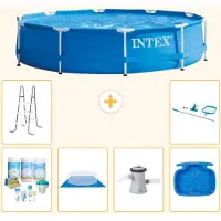 Intex Piscina fuori terra a struttura - 305x76 cm - 7 pezzi - Modello S21001
