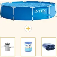 Intex Piscina autoportante rettangolare - 305x76 cm - 4 pezzi - Modello S21328