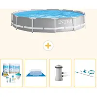 Intex Struttura per piscina a forma di prisma - 366x76 cm - composta da 5 elementi - modello S21047