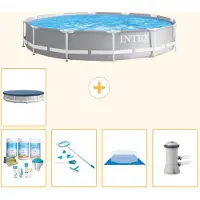 Intex Struttura per piscina a forma di prisma - 366x76 cm - composta da 6 elementi - modello S20522