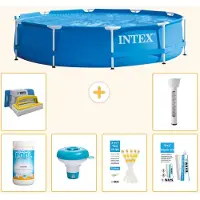 Intex Piscina autoportante rettangolare - 305x76 cm - 7 pezzi - Modello S21329