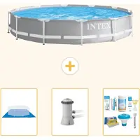 Intex Struttura per piscina a forma di prisma - 366x76 cm - composta da 4 elementi - modello S21350