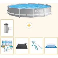 Intex Struttura per piscina a forma di prisma - 366x76 cm - composta da 6 elementi - modello S21044