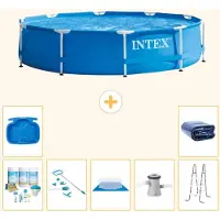 Intex Piscina autoportante rettangolare - 305x76 cm - 8 pezzi - Modello S20426