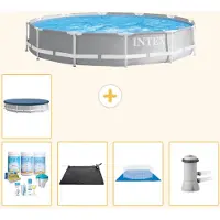 Intex Struttura per piscina a forma di prisma - 366x76 cm - composta da 6 elementi - modello S20520