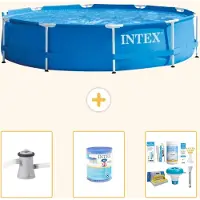 Intex Piscina autoportante rettangolare - 305x76 cm - 4 pezzi - Modello S22453
