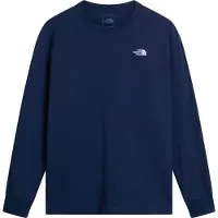 The North Face Evolution Simple Dome Regular Long Sleeve Maglia a manica lunga Uomo (XS, blu)