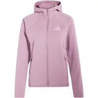 Adidas - Felpa stretch con cappuccio - Xperior VK Fleece Hooded Jkt W Magic Mauve per Donne in Poliestere Riciclato - Taglia L - Viola