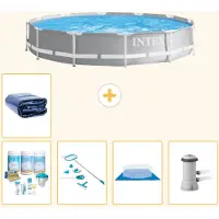 Intex Struttura per piscina a forma di prisma - 366x76 cm - composta da 6 elementi - modello S20532