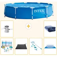 Intex Piscina autoportante rettangolare - 305x76 cm - 7 pezzi - Modello S20418