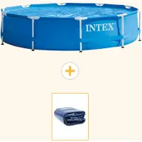 Intex Piscina autoportante rettangolare - 305x76 cm - in 2 parti - modello S21327
