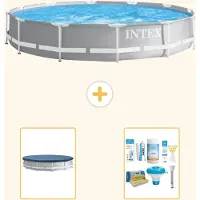 Intex Struttura per piscina a forma di prisma - 366x76 cm - composta da 3 elementi - modello S22480