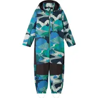 Reima Kid's Nurmes Softshell Overall Print Tuta outdoor Bambini (98, variopinto)