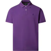 Hackett per uomo. HM5600241 Polo Logo lilla (M), Casual, Cotone, Manica corta