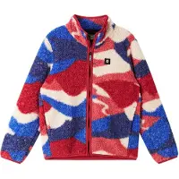 Reima Kid's Tupsis Fleece Sweater Giacca in pile Bambini (122, variopinto)