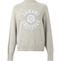 Armani Exchange Pullover pietra / bianco