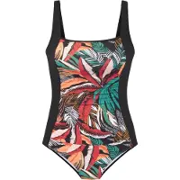 Sunseeker Costume intero abete / arancione chiaro / nero / bianco