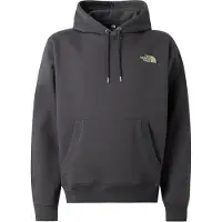 The North Face - Felpa con cappuccio in cotone - U Nse Slopes Relaxed Hoodie Graphic Anthracite Grey per Donne in Cotone - Taglia M - Grigio