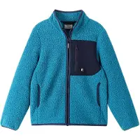 Reima Kid's Turina Fleece Sweater Giacca in pile Bambini (104, blu)