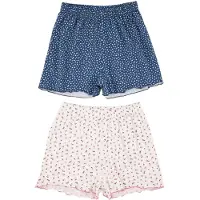 Trendyol Shorty navy / verde pastello / pitaya / bianco