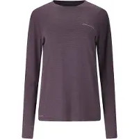 Endurance Women's Alvaly Melange L/S Tee Maglia funzionale Donna (44, lilla)