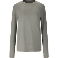 Endurance Women's Alvaly Melange L/S Tee Maglia funzionale Donna (38, grigio)