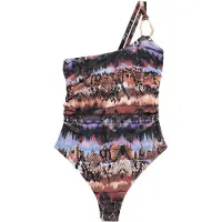 Next Costume intero blu cielo / marrone / marrone chiaro / nero