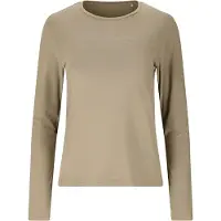 Athlecia Women's Lonny L/S Tee Maglia funzionale Donna (40, beige)