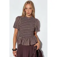 Busem Camicia da donna marrone