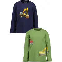 Blue Seven Maglietta navy / giallo / kiwi / nero