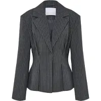 LeGer Studio Blazer 'Sophia' grigio sfumato / bianco