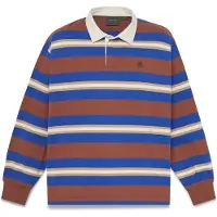 Timberland Polo A Maniche Lunghe Striped Rugby