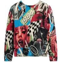Desigual , Maglione stampato collage, Uomo, Cotone, M
