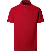 Hackett London per uomo. HM5600241 Polo Logo rosso (S), Casual, Cotone, Manica corta