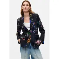 Desigual Blazer indaco / giallo pastello / rosa / nero