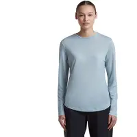 Icebreaker Women's Merino 125 Cool-Lite Sphere III L/S Tee Maglia merino Donna (XS, grigio)