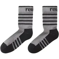 Reima Kid's Samoten Socks Calze casual Bambini (30-33, grigio/nero)