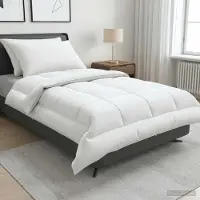 Syfax Set di piumone e cuscini 3 pz 155x220 cm Estate 200 GSM Lana