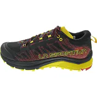 La Sportiva - Scarpe trail - Jackal II Black/Yellow per Uomo in Materiale Riciclato - Taglia 44 - Nero