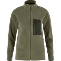 Fjällräven Women's Kaipak Fleece Giacca in pile Donna (XS, olivia)